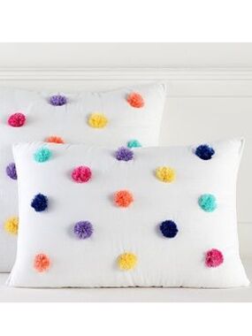 (8 avail) NWT Pottery Barn Crinkle Puff Standard Pillowcase White Multicolor